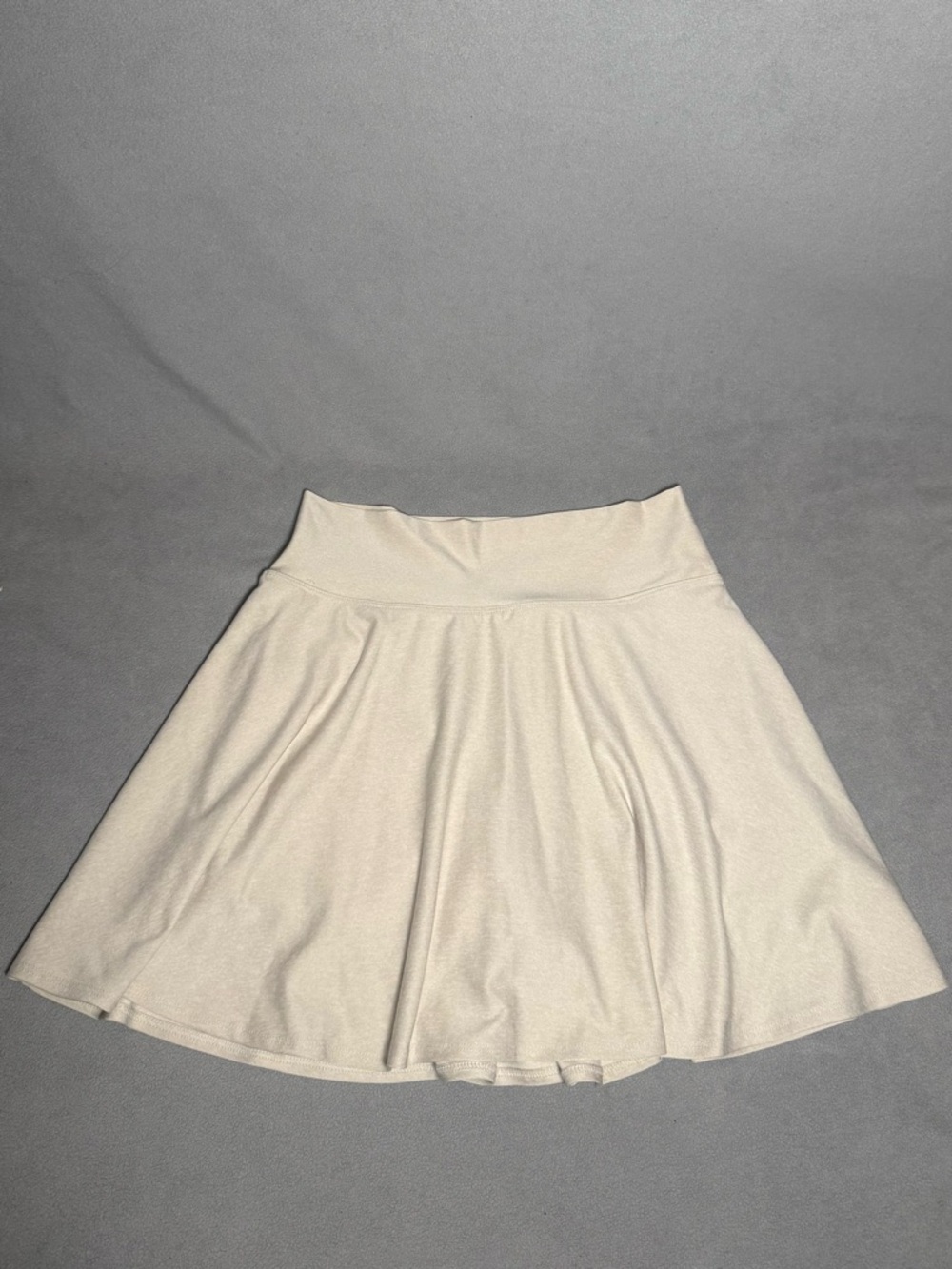 Old Navy Cream Circle Skirt with Soft Waistband